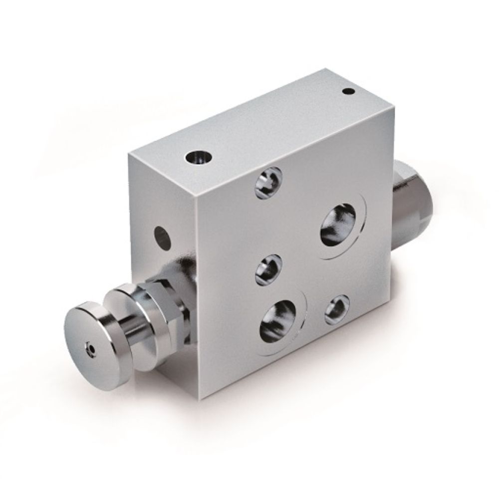 Hydraulic Flow Control Valve With Excess To Tank For OMP/OMR Danfoss Motor OMP/OMR, RFP3 1/2" OMP/OMR Hydraulic Flow Control Valve With Excess To Tank For OMP/OMR Danfoss Motor OMP/OMR, RFP3 1/2" OMP/OMR