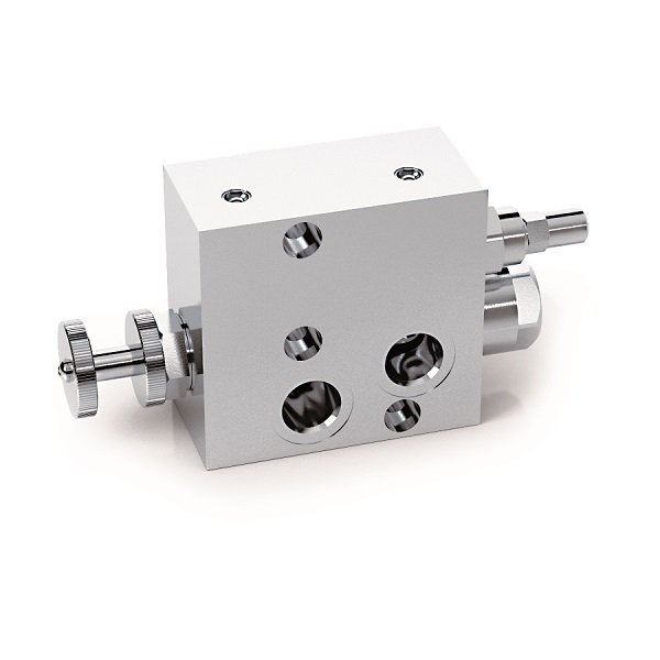 Flow Control Valve, Excess to Tank For Danfoss Motors OMP/OMR c/w Relief Valve On Priority Line, RFP3 1/2" OMP/OMR c/VMP