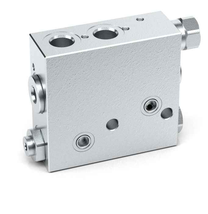 Hydraulic Flangeable Single Acting Plough Overturning Valve 3/8", VRA 60/80 SE FL