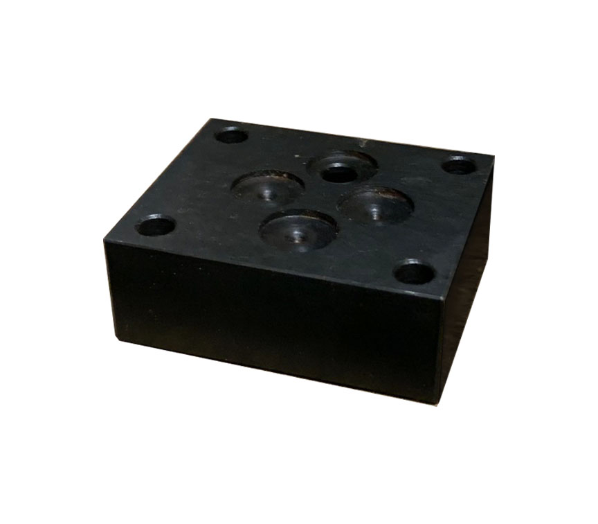 Cetop 3 Blanking Plate with Gauge Port P Line Cetop 3 Blanking Plate with Gauge Port P Line