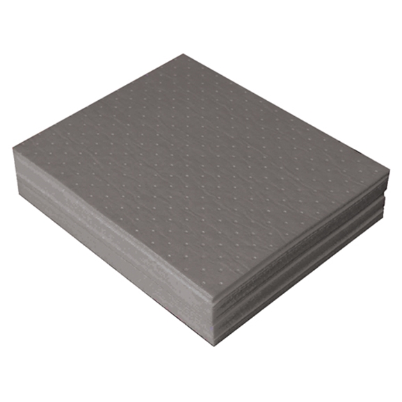 General Purpose Standard Dimple Oil Absorbent Pad, 200 Pads Per Pack, 40cm x 50cm, Absorbency 128L
