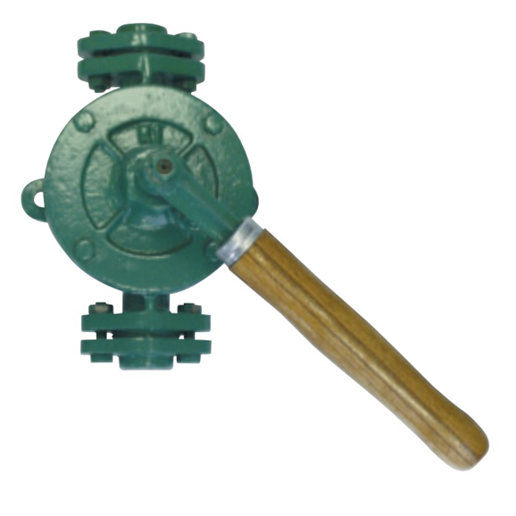 Double Acting SemiRotary Hand Pump, 1 1/2"" BSP Flange Fluid