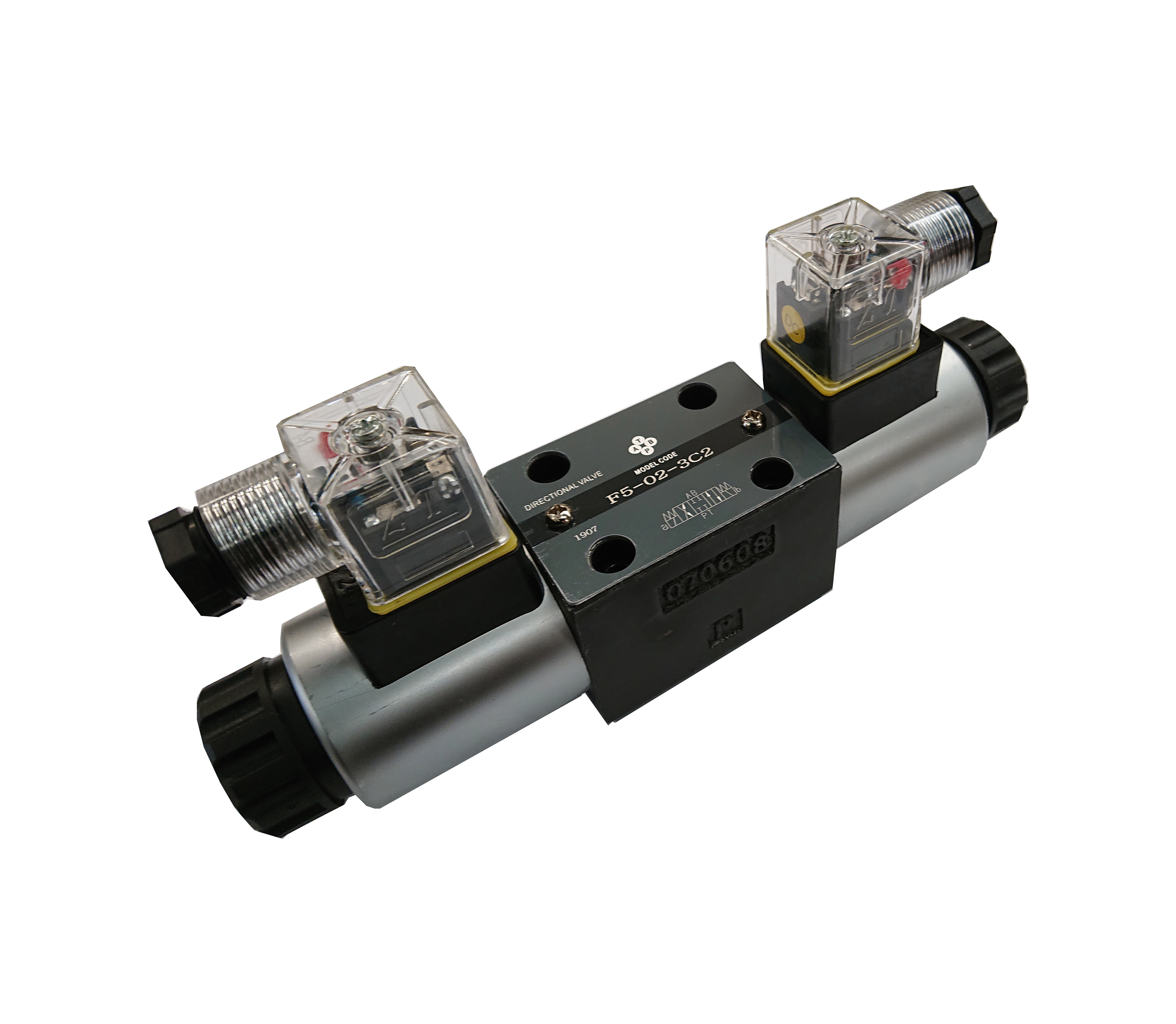 "Cetop 3 NG6 3 Position Solenoid Valve, 220 V AC 50Hz, 3C3, Unbranded