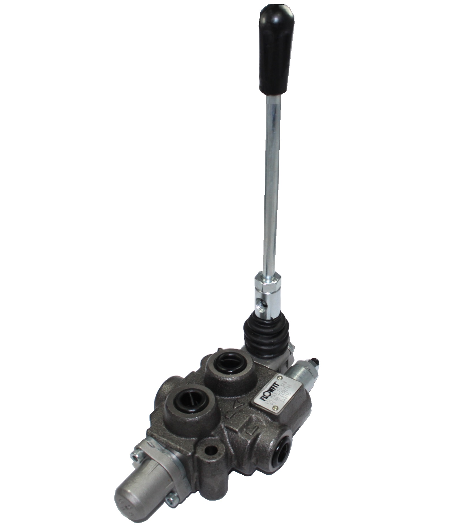 Flowfit 1 Bank, 3/8 BSP, 45 L/min Double Acting 3 Position Spring Return Hydraulic Monoblock Valve