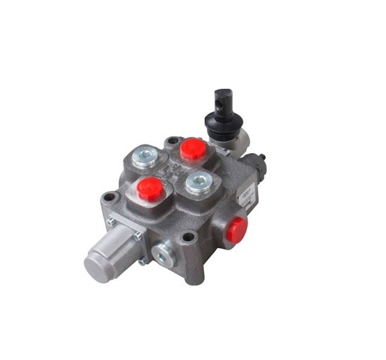 Galtech 1 bank, 3/4 BSP, 120 l/min Double Acting Cylinder Spool 3 Position, Spring Return Hydraulic Monoblock Valve