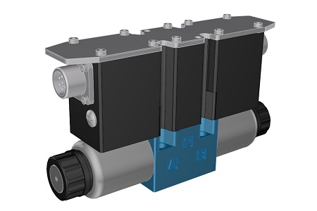 Hydraulic Cetop 3 NG6 Proportional Modular Valve, 30 L/min, 24VDC