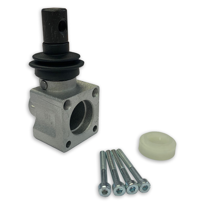 Lever Pivot Box, Aluminium, C/W Spring Clip, For Galtech Q25 & Q45 Valves