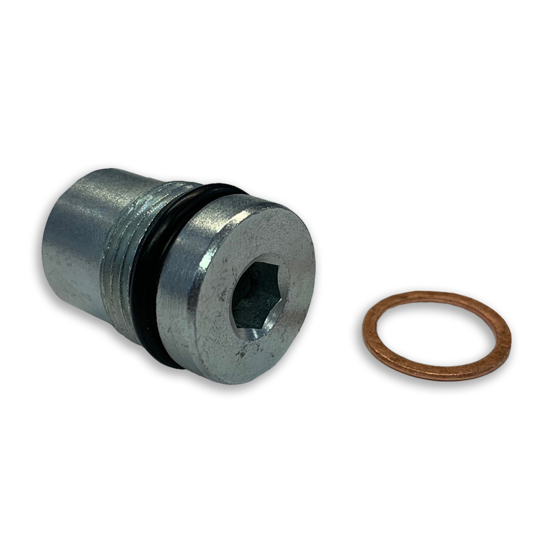 Type-V PRV Blanking Plug, O'Ring & Back-up Ring for 45-50L