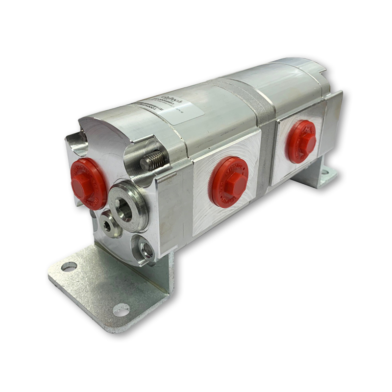 2SF Group Two Geared Flow Divider Left/Right Inlet, 2 Way, 21.5L/Min, 4.0cc/Rev