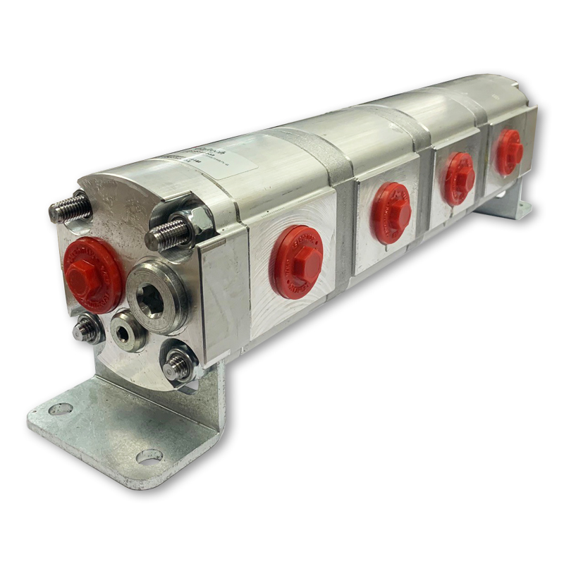 2SF Group Two Geared Flow Divider Left/Right Inlet, 4 Way, 43L/Min, 4.0cc/Rev 2SF Group Two Geared Flow Divider Left/Right Inlet, 4 Way, 43L/Min, 4.0cc/Rev