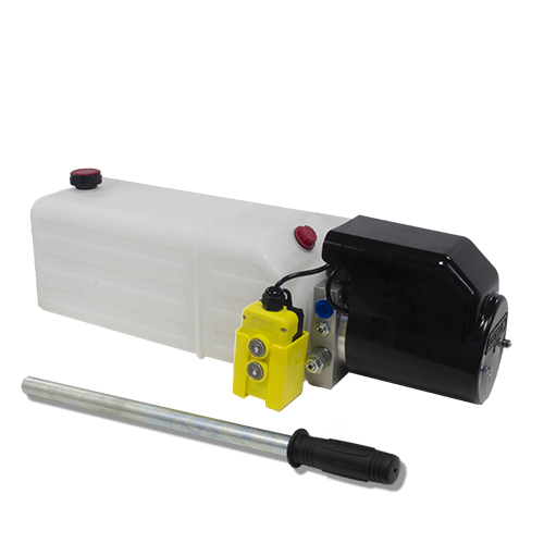 Flowfit 48V DC Single Acting Hydraulic Power pack with 11L Tank & Back Up Hand Pump 1.6KW Flowfit 48V DC Single Acting Hydraulic Power pack with 11L Tank & Back Up Hand Pump 1.6KW