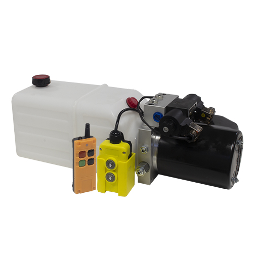 Flowfit 24V DC Double Acting Hydraulic Power pack with 8L Tank