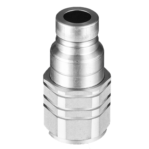 Hydraulic flat face quick release couplings Male 3/8" BSP, DN06, ISO 10, 350 Bar rated, 23 L/min