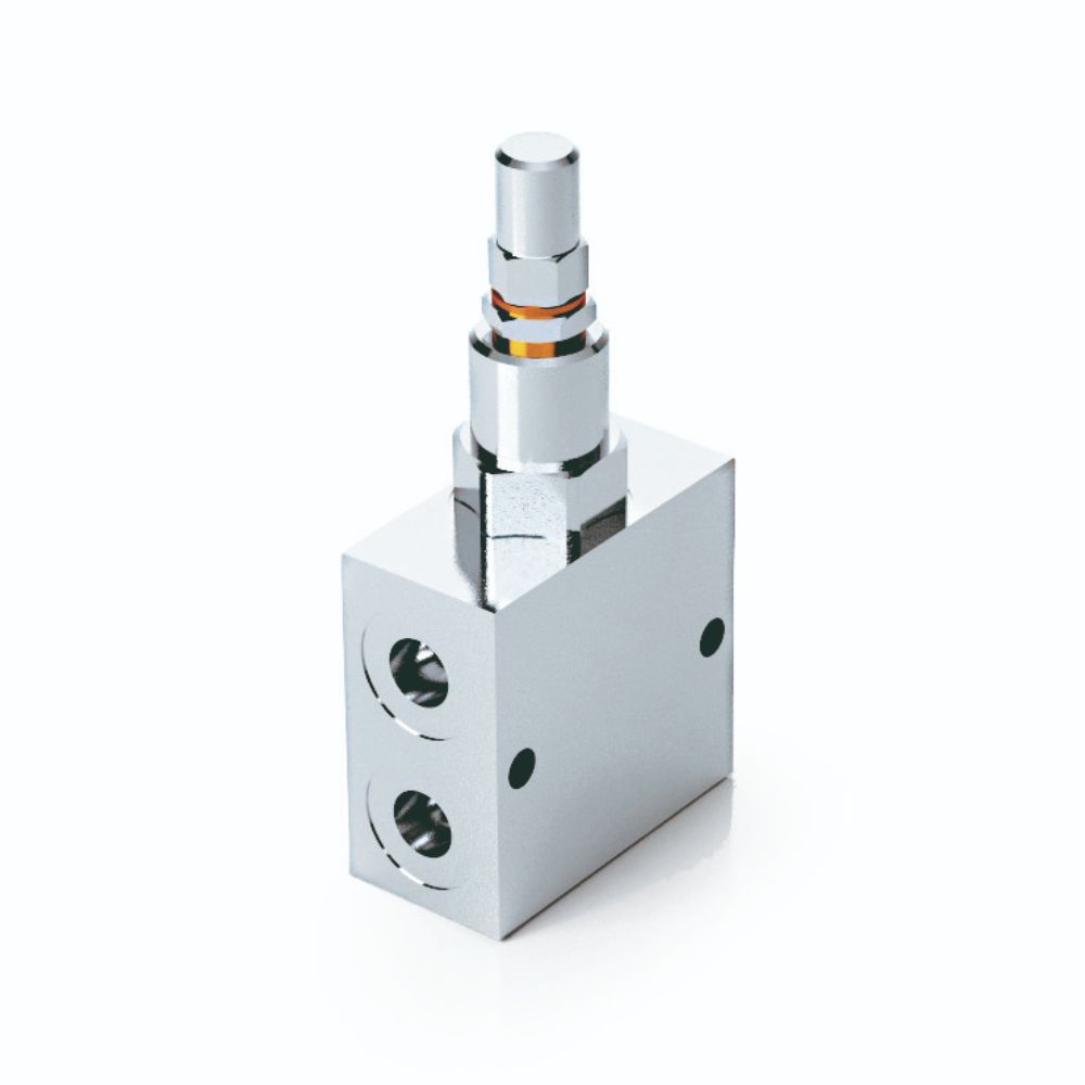 Hydraulic In line mounting relief valve 80-300BAR VMP/L/D5 1/4, Standard Hydraulic In line mounting relief valve 80-300BAR VMP/L/D5 1/4, Standard