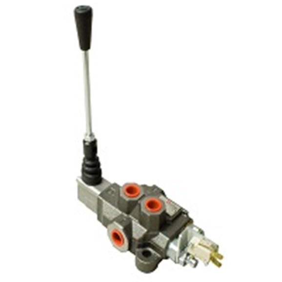 "Bucher 1 Bank, 3/8 BSP, 40 l/min Double Acting Spool 3 Position c/w