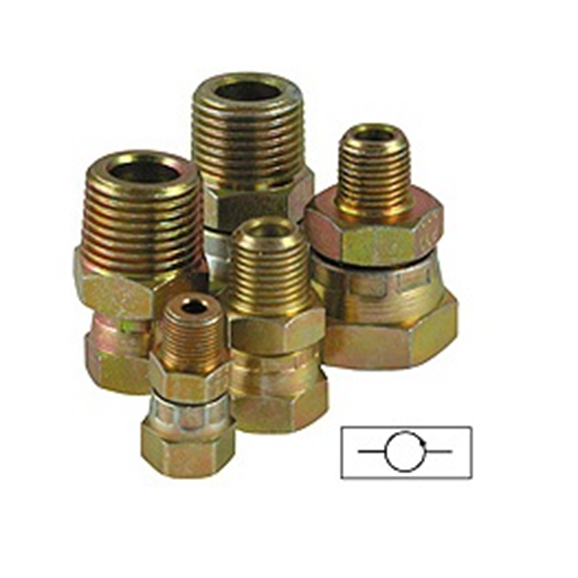 Pressure gauge swivel adaptors 1/2
