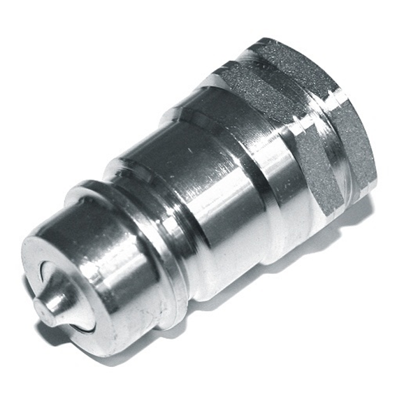 "Hydraulic ISO A quick release coupling, Male, 1/2"