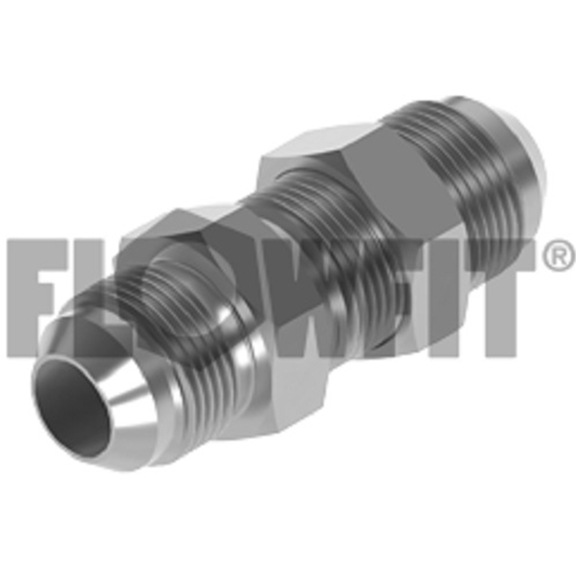 JIC Male x JIC Male Bulkhead With Locknut, 7/16" x 7/16" | Male x Male ...