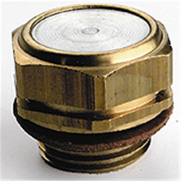 "Hydraulic metal filler plug with filter 3/8 BSP Breather Plugs