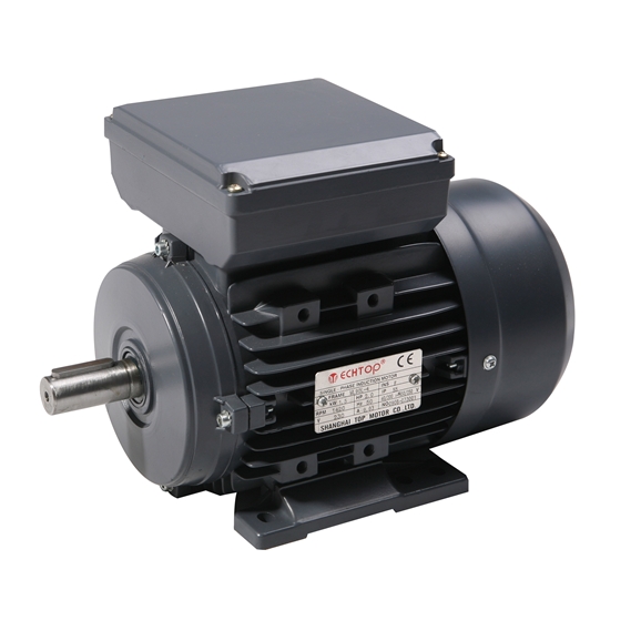 Single Phase 230v Electric Motor, 0.25Kw 4 pole 1500rpm with foot mount