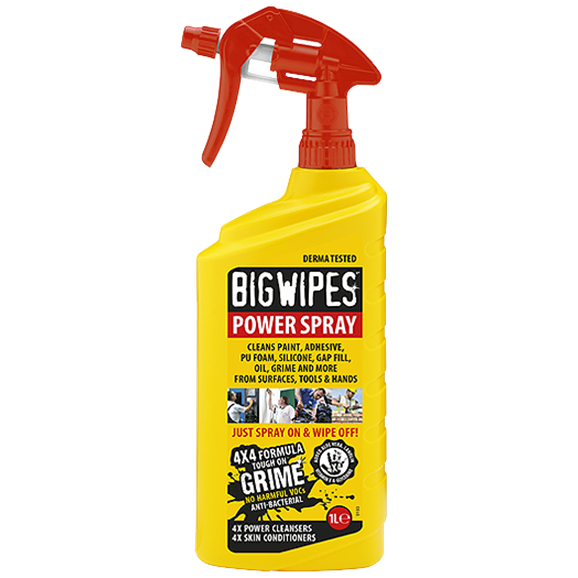 Industrial Bio Power Spray 1Litre Industrial Cleaning Wipes