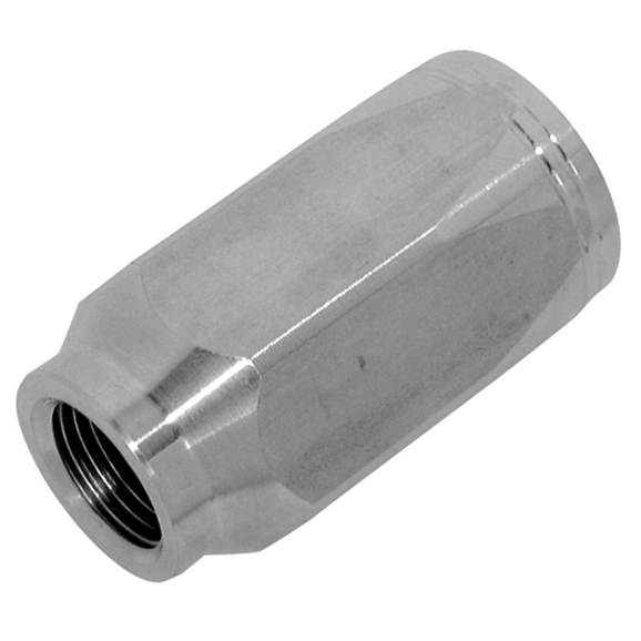 "Hydraulic reusable socket, hose ID 1/4'' Hydraulic Stainless Steel