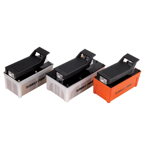 Eagle Pro Air Hydraulic Pump, Foot Operated, 680 bar, Oil Capacity