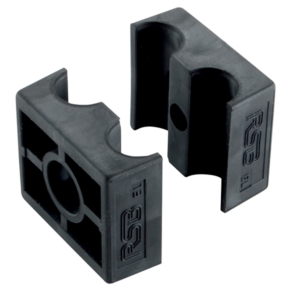 RSB Series B Clamp Halves, Double Rubber, Outside Diameter 12mm, Group