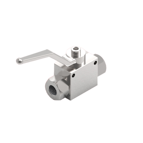 "GL Stainless Steel 2 Way, High Pressure Ball Valve, 3/8 BSP Ports