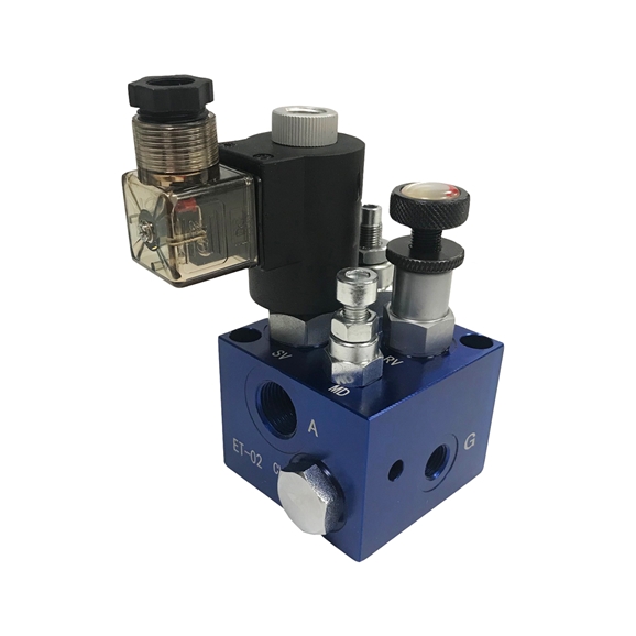 "Hydraulic Lift Valve, Single Acting, 24V Power Unit Components