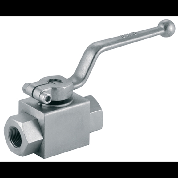 "LHA Hydraulic 2 Way Ball Valve, 1 BSP, 25DN, Length 113mm, 315 bar