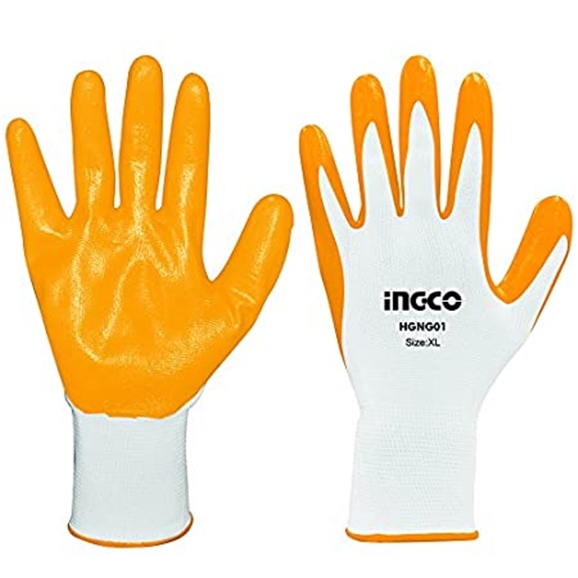 Ingco Latex Coated Gloves Gloves Industrial Hand Tools