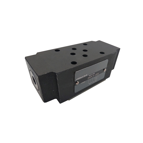 Hydraulic Cetop 3 NG6 Modular Pilot Operated Check Valve, Cracking