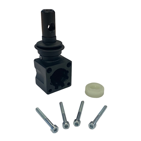 Lever Pivot Box, Plastic, With M10 Thread for Handlever, For Galtech Q25 & Q45 Valves