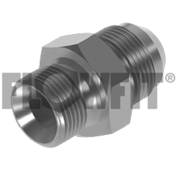 BSP Male x JIC Male Restrictor Blank Only, 1/4 BSP x 7/16 JIC Male x