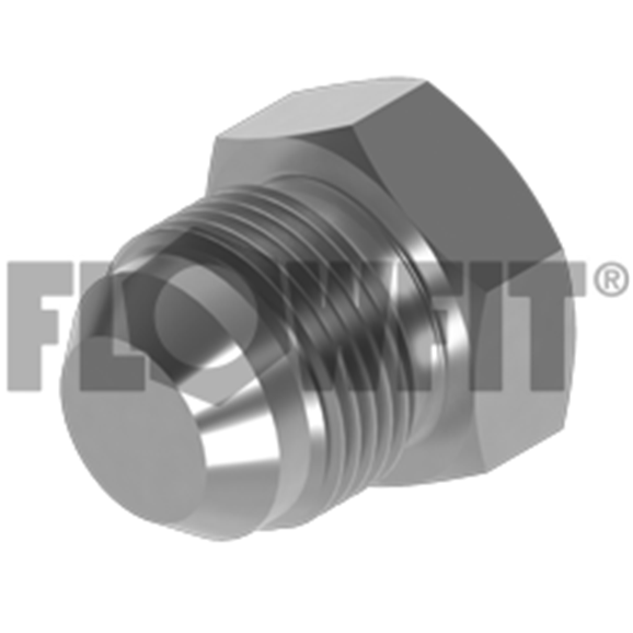 "JIC Solid Plug, 3/8 JIC Plugs, Caps and Crimp Nuts Hydraulic QRC's